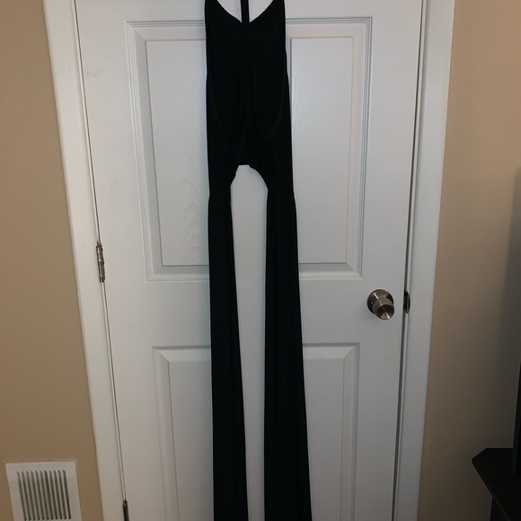 Halter open back split top - Picture 2 of 4